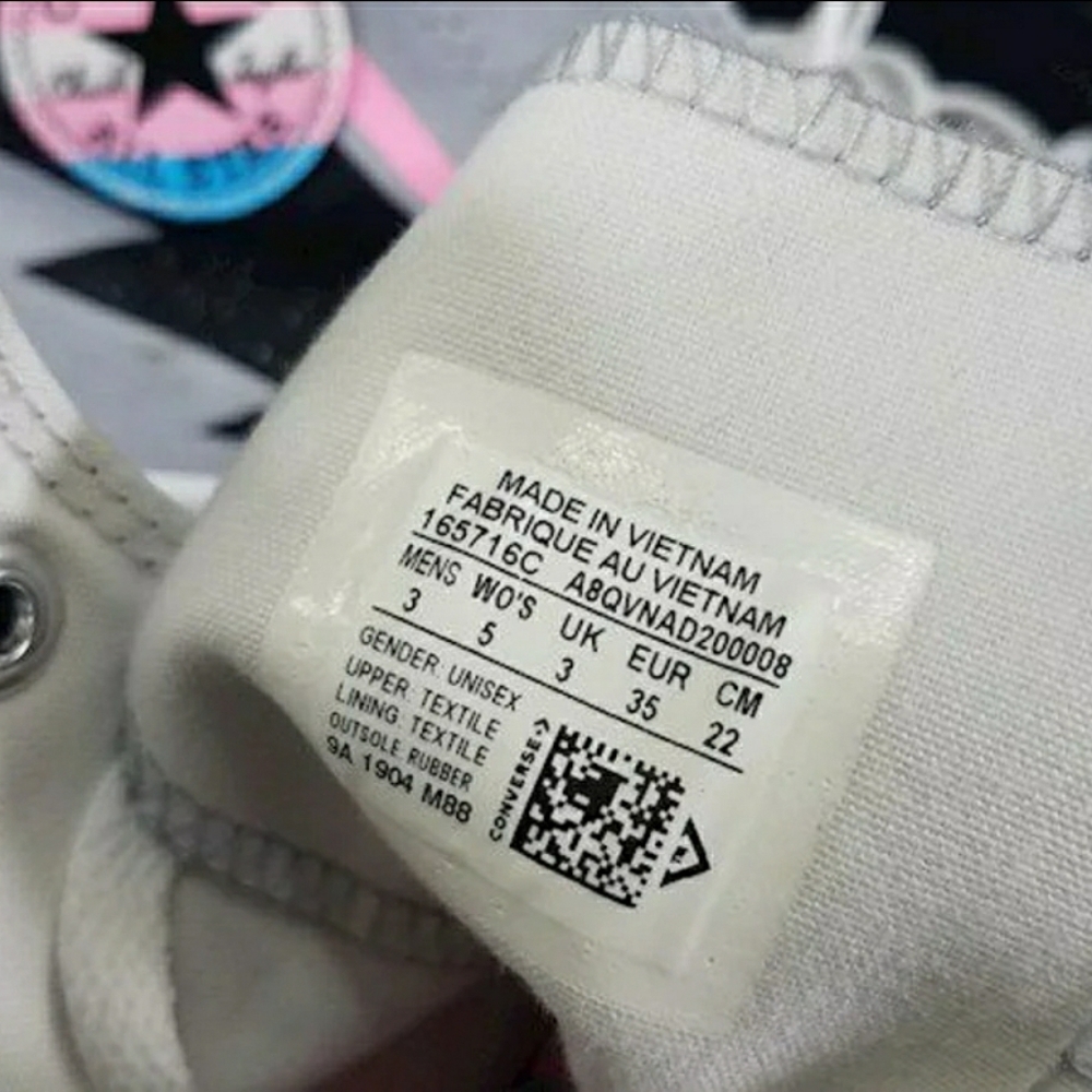 Converse multi color fashion shoes - Picture 4 of 4